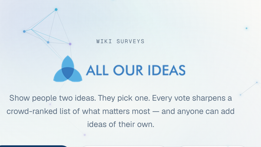 All Our Ideas